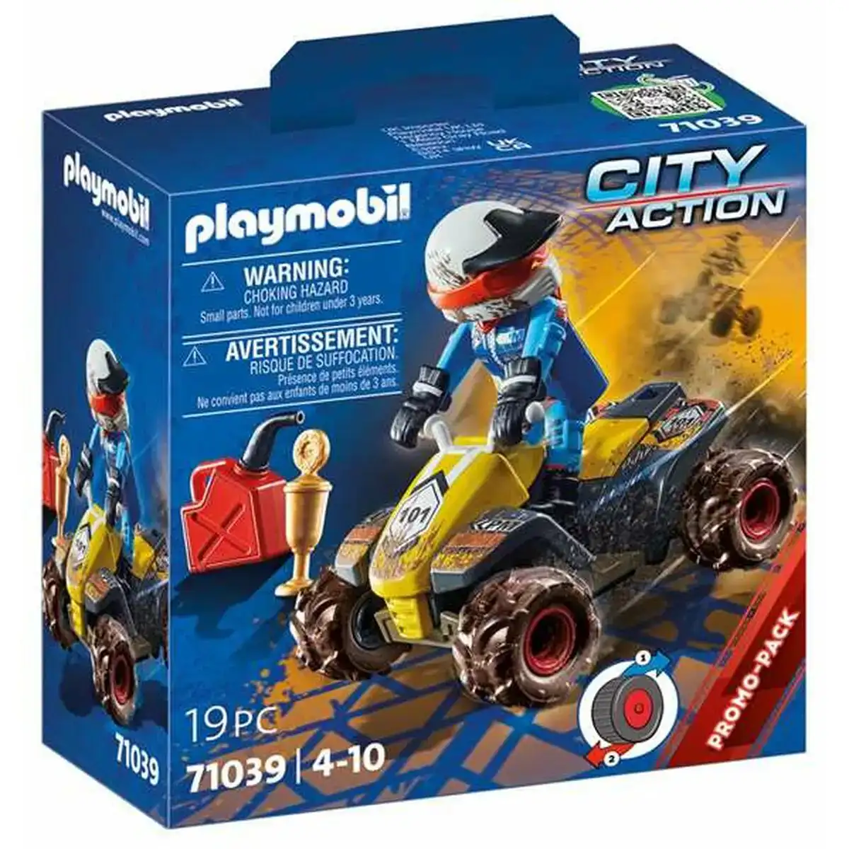 Playset playmobil city action offroad quad 19 pieces 71039_7369. Bienvenue chez DIAYTAR COTE D'IVOIRE - Où l'Authenticité Rencontre l'Accessibilité. Explorez notre sélection abordable et découvrez des articles qui incarnent l'essence du Côte d'Ivoire.