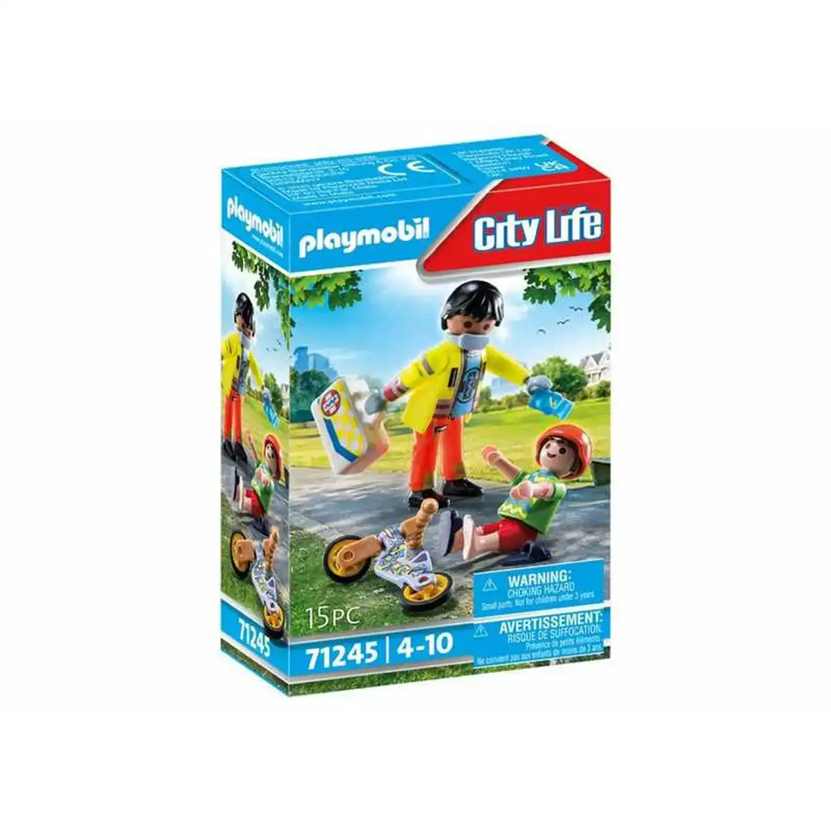 Playset playmobil city life paramedic with patient 71245 15 pieces_7634. DIAYTAR COTE D'IVOIRE - Votre Escapade Shopping Virtuelle. Explorez notre boutique en ligne et dénichez des trésors qui évoquent la culture et le savoir-faire sénégalais, un clic à la fois.