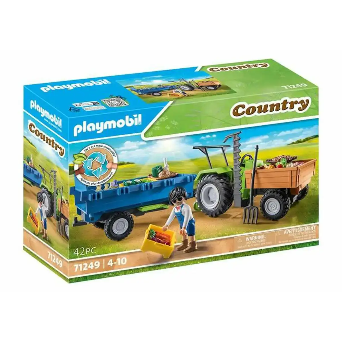 Playset playmobil country tractor 42 pieces_4504. Bienvenue sur DIAYTAR COTE D'IVOIRE - Où l'Authenticité Rencontre le Confort. Plongez dans notre univers de produits qui allient tradition et commodité pour répondre à vos besoins.