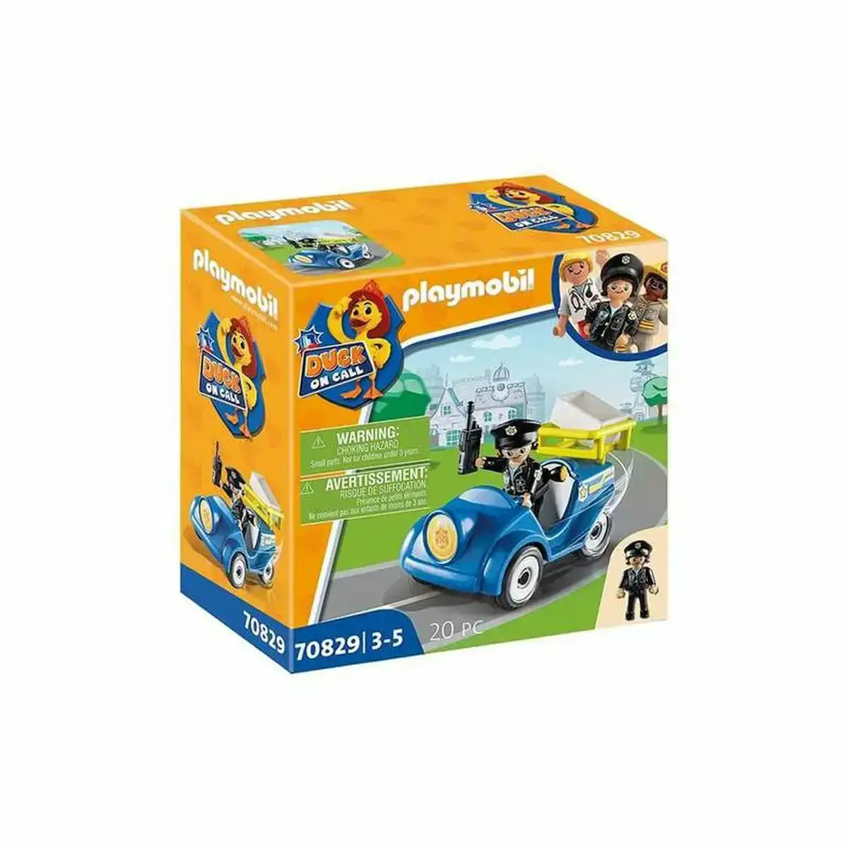 Playset playmobil duck on call 70829 mini voiture de police 20 pcs _1176. Bienvenue sur DIAYTAR COTE D'IVOIRE - Votre Évasion Shopping Personnalisée. Parcourez notre collection unique et trouvez des articles qui reflètent votre style et votre individualité.