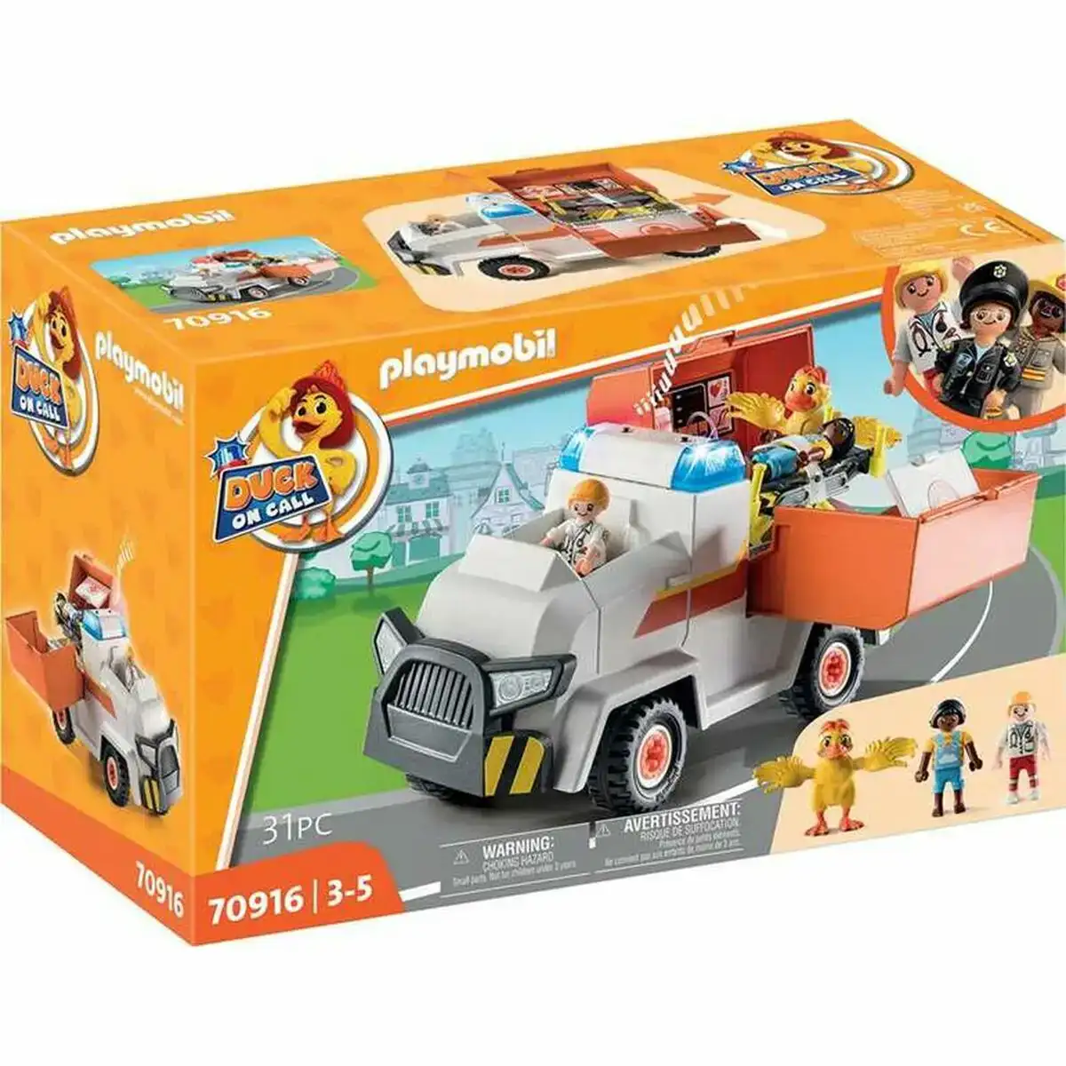 Playset playmobil duck on call emergency vehicle ambulance_3965. DIAYTAR COTE D'IVOIRE - Votre Portail vers l'Extraordinaire. Parcourez nos collections et découvrez des produits qui vous emmènent au-delà de l'ordinaire, créant une expérience de shopping mémorable.