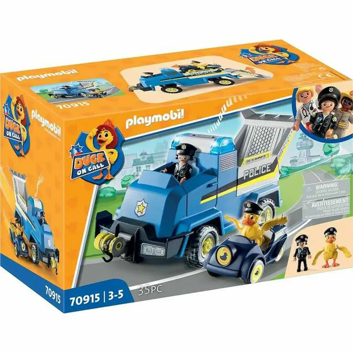 Playset playmobil duck on call police emergency vehicle_3038. DIAYTAR COTE D'IVOIRE - Là où Choisir est une Célébration de l'Artisanat. Explorez notre gamme variée et choisissez des produits qui incarnent la tradition et le talent des artisans du Côte d'Ivoire.