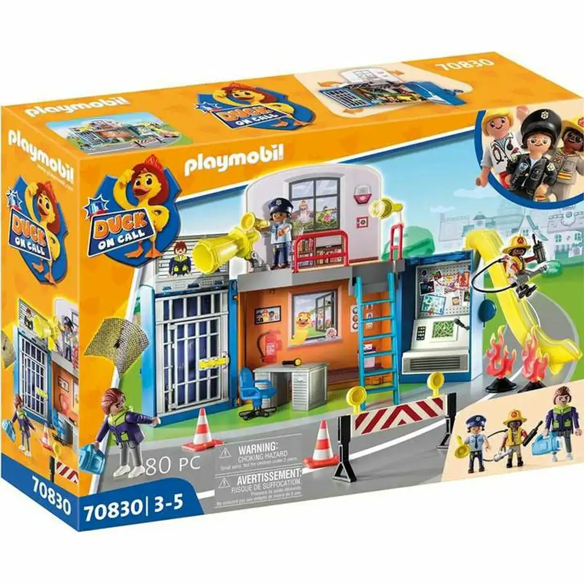 Playset playmobil duck on call police station base 70830 70 pcs _5472. DIAYTAR COTE D'IVOIRE - Votre Univers Shopping Éclectique. Explorez nos offres variées et découvrez des articles qui embrassent la diversité et la polyvalence de vos besoins.