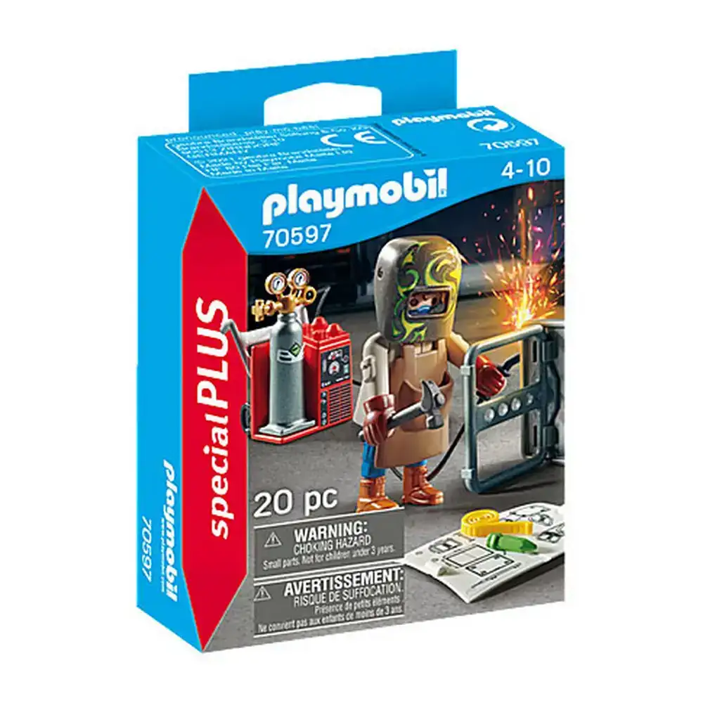 Playset playmobil special plus welder with equipment 70597_5188. DIAYTAR COTE D'IVOIRE - L'Art de Trouver ce que Vous Aimez. Plongez dans notre assortiment varié et choisissez parmi des produits qui reflètent votre style et répondent à vos besoins.