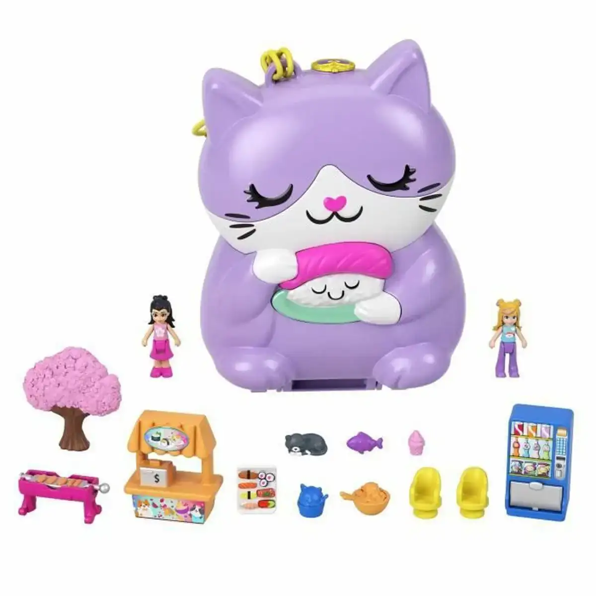 Playset polly pocket cat restaurant box_4868. DIAYTAR COTE D'IVOIRE - Votre Destination pour un Shopping Réfléchi. Découvrez notre gamme variée et choisissez des produits qui correspondent à vos valeurs et à votre style de vie.