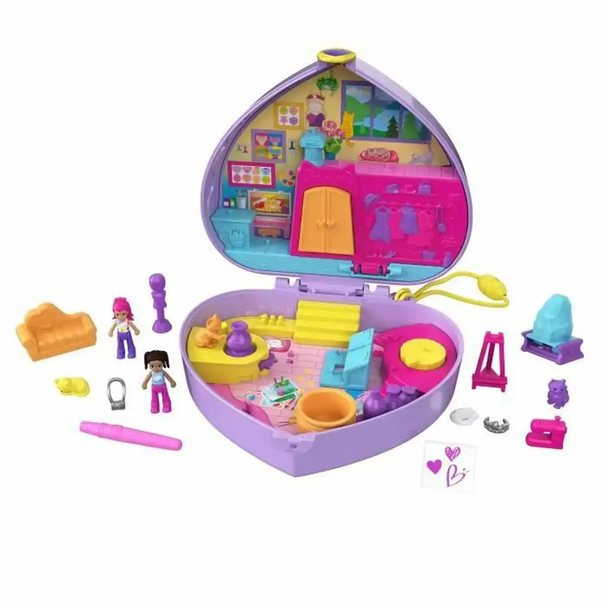 Playset polly pocket hgt15_3930. DIAYTAR COTE D'IVOIRE - Là où la Beauté Rencontre la Fonctionnalité. Parcourez notre sélection pour trouver des produits qui allient esthétique et praticité, pour un quotidien sublimé.