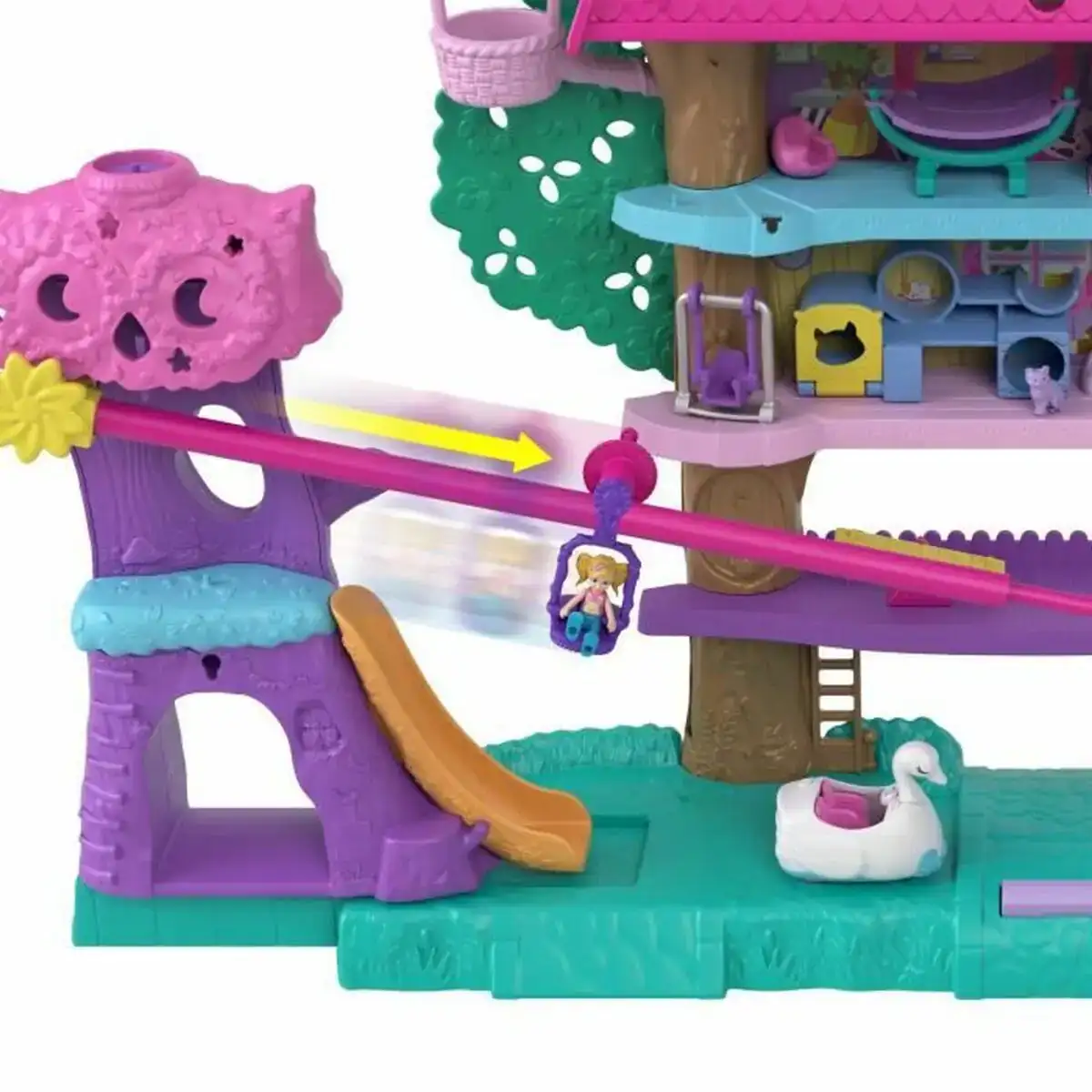 Playset polly pocket house in the trees_9449. DIAYTAR COTE D'IVOIRE - Votre Plateforme Shopping Engagée. Explorez notre catalogue et choisissez des produits qui reflètent notre dévouement envers la qualité et la satisfaction du client.