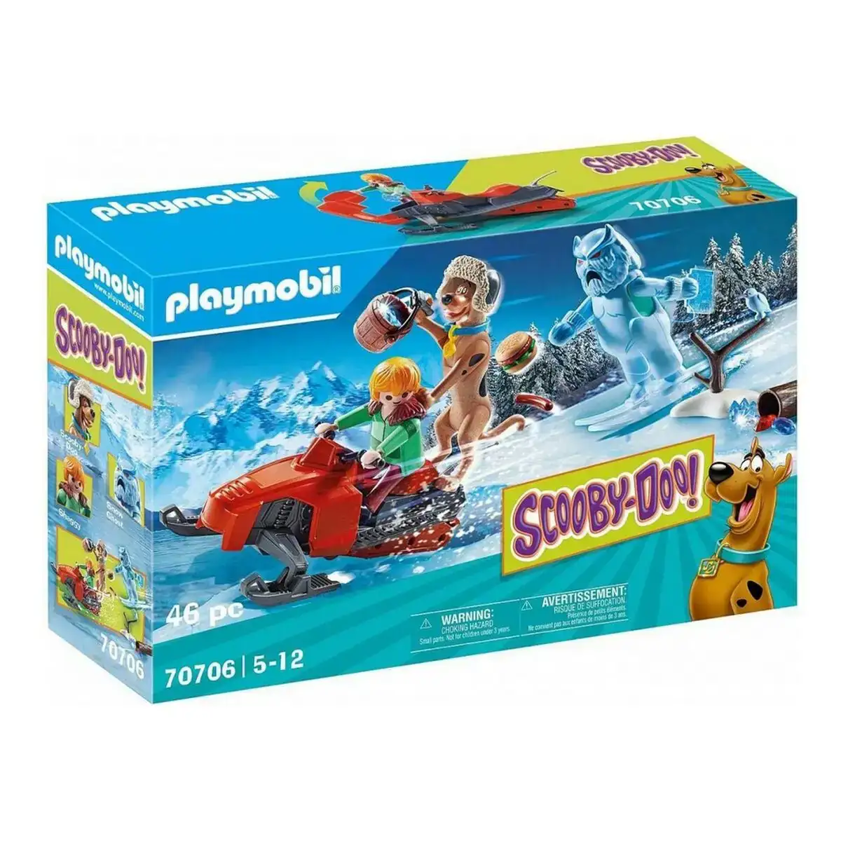 Playset scooby doo adventure with snow ghost playmobil 70706 46 pcs _5714. DIAYTAR COTE D'IVOIRE - L'Art de Magasiner sans Frontières. Parcourez notre vaste sélection d'articles et trouvez tout ce dont vous avez besoin, du chic à l'authentique, du moderne au traditionnel.