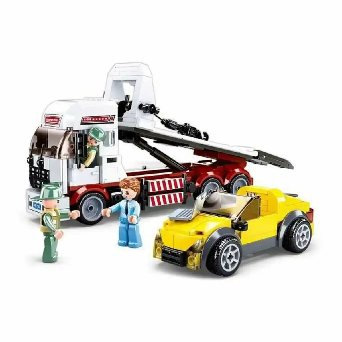 Playset sluban convenience truck_1812. DIAYTAR COTE D'IVOIRE - Où la Qualité et la Diversité Fusionnent. Explorez notre boutique en ligne pour découvrir une gamme variée de produits qui incarnent l'excellence et l'authenticité.