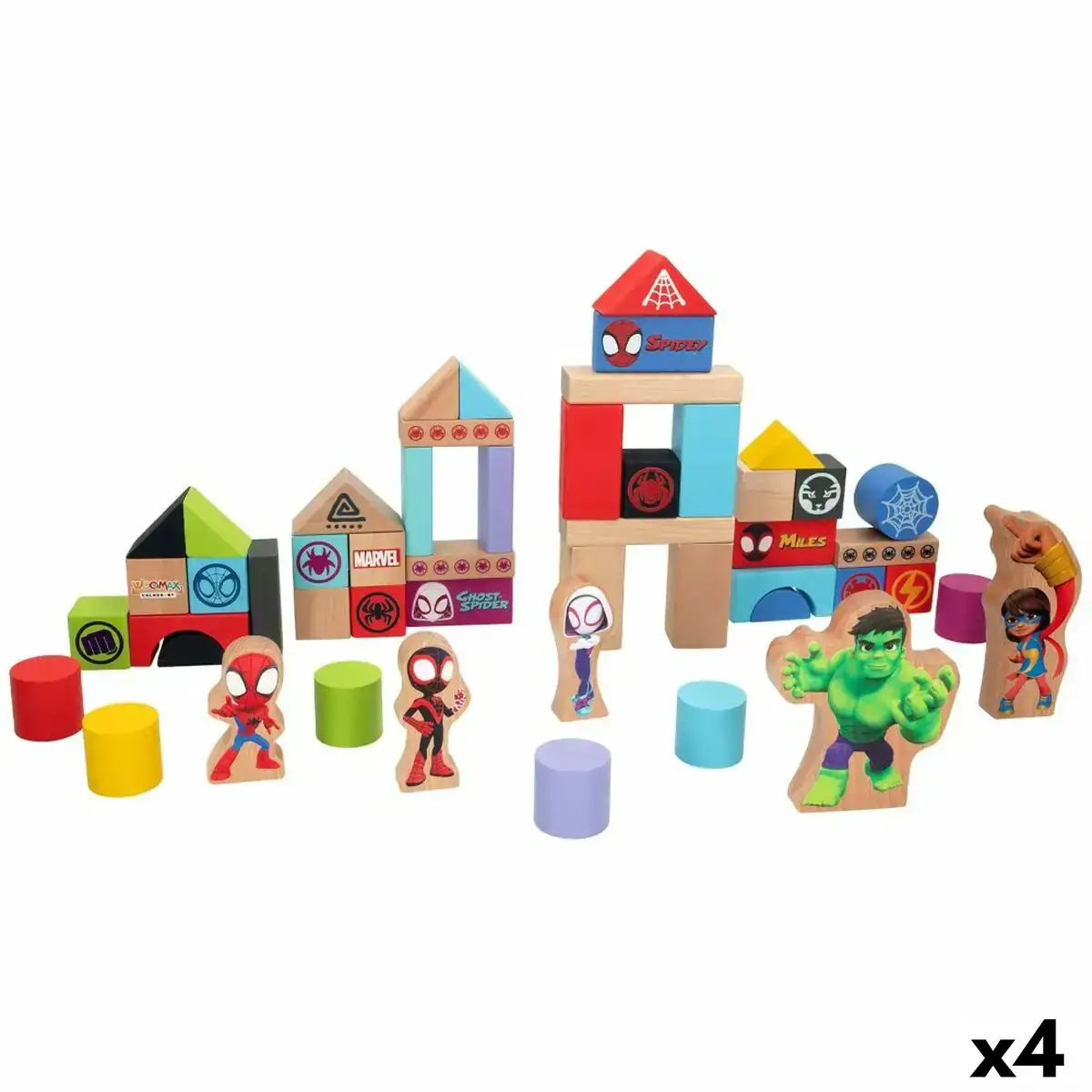 Playset spidey amazing friends 8 x 9 5 x 1 5 cm 50 pieces 4 unites_8939. DIAYTAR COTE D'IVOIRE - Où Choisir Devient un Plaisir. Découvrez notre boutique en ligne et choisissez parmi une variété de produits qui satisferont tous vos besoins.