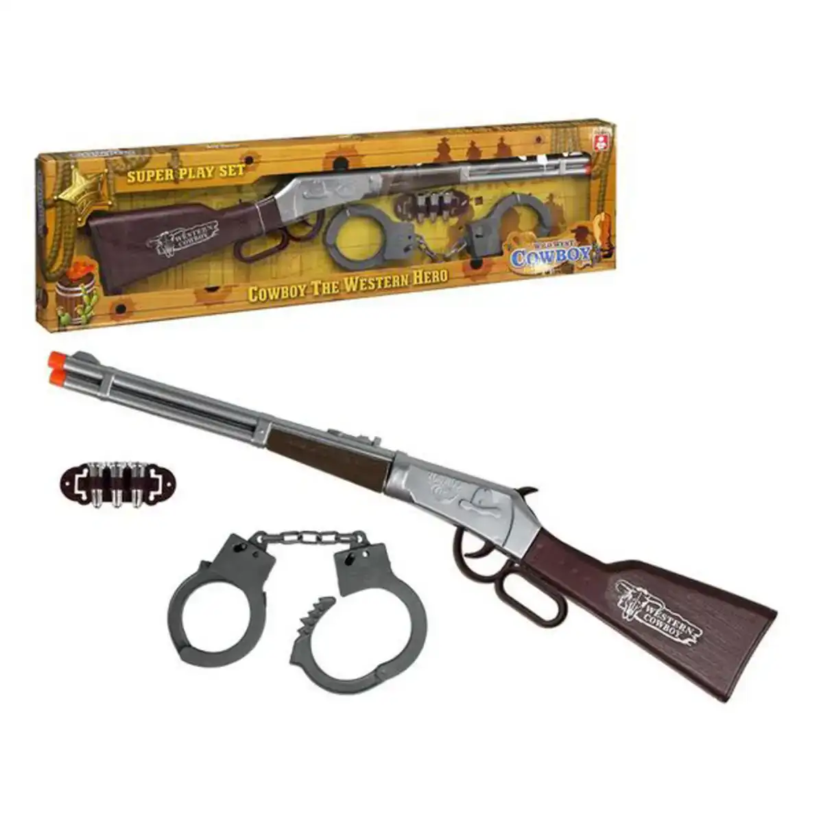 Playset western cowboy 7922 3 pcs _2430. DIAYTAR COTE D'IVOIRE - Là où la Découverte est au Rendez-vous. Plongez dans notre catalogue et trouvez des articles qui éveilleront votre curiosité et élargiront vos horizons.