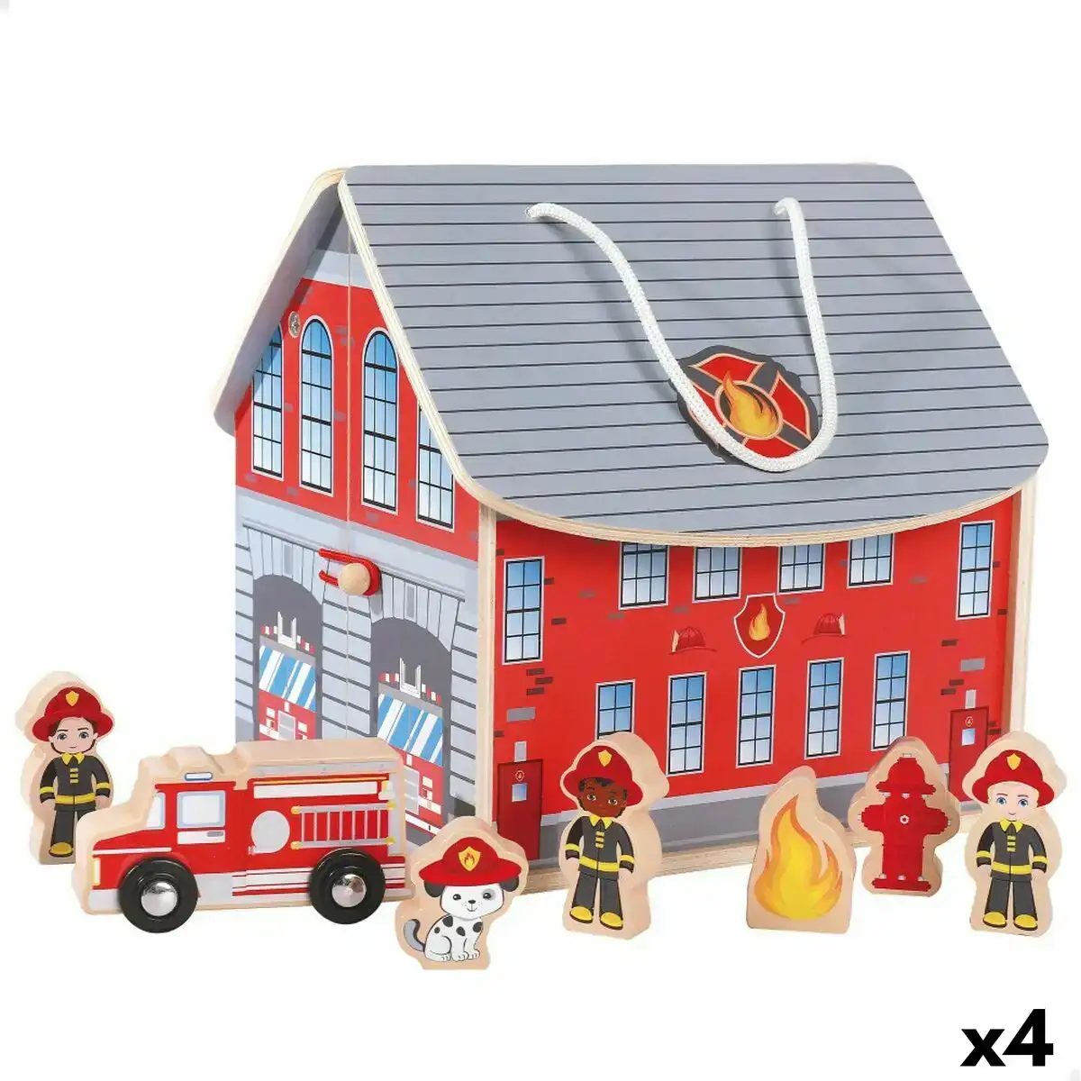 Playset woomax 19 x 18 x 19 cm 8 pieces 4 unites_5732. DIAYTAR COTE D'IVOIRE - Où Choisir Devient un Acte de Découverte. Découvrez notre gamme et choisissez des produits qui éveillent votre curiosité et élargissent vos horizons.