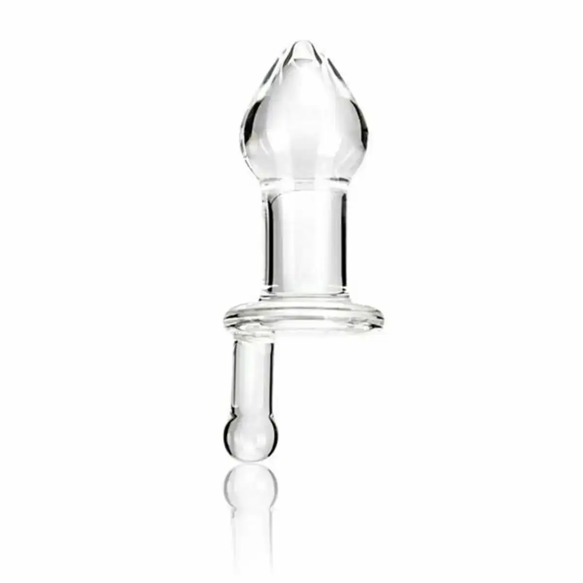 Plug anal en verre avec manivelle 12 7 cm glas e25399_7719. DIAYTAR COTE D'IVOIRE - Où Choisir est un Voyage Cultuel. Explorez notre boutique en ligne et découvrez des produits qui célèbrent la richesse et la diversité culturelle du Côte d'Ivoire.