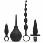 Plug anal fifty shades of grey starter kit 4 pcs _3491. DIAYTAR COTE D'IVOIRE - Où Choisir est un Acte d'Amour pour le Côte d'Ivoire. Explorez notre boutique en ligne et choisissez des articles qui célèbrent la culture et l'artisanat du pays.