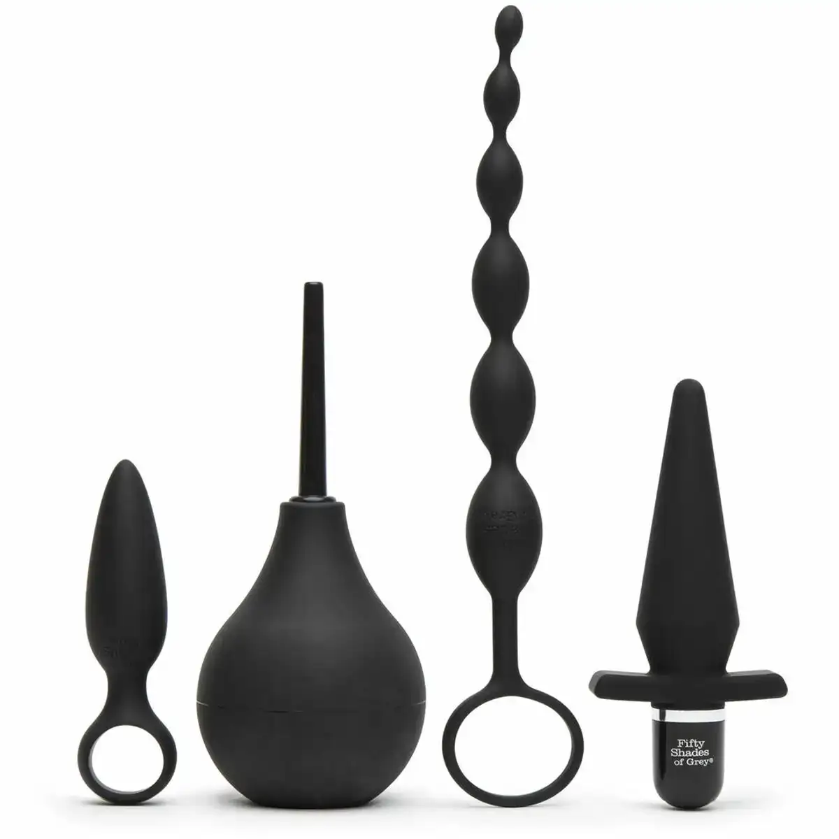 Plug anal fifty shades of grey starter kit 4 pcs _3491. DIAYTAR COTE D'IVOIRE - Où Choisir est un Acte d'Amour pour le Côte d'Ivoire. Explorez notre boutique en ligne et choisissez des articles qui célèbrent la culture et l'artisanat du pays.
