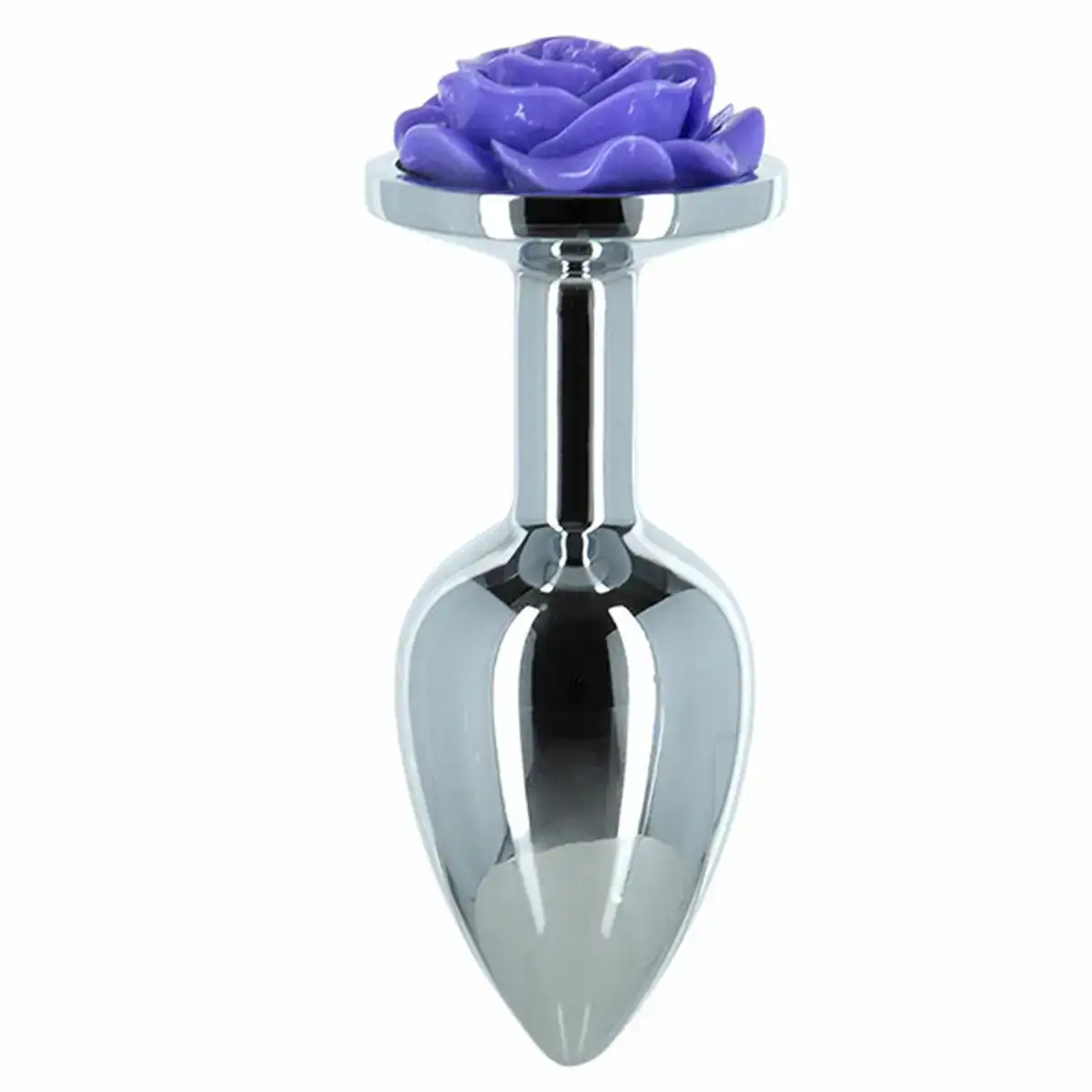 Plug anal lux metal purple rose 5 71 cm _8564. DIAYTAR COTE D'IVOIRE - Où Choisir est un Plaisir. Explorez notre boutique en ligne et choisissez parmi des produits de qualité qui satisferont vos besoins et vos goûts.