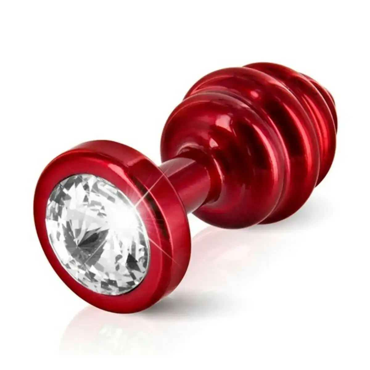 Plug anal nervure rouge 30 mm diogol 71618_2491. DIAYTAR COTE D'IVOIRE - Là où Chaque Achat Contribue à un Rêve. Naviguez à travers notre boutique en ligne et soutenez des artisans talentueux tout en acquérant des trésors.