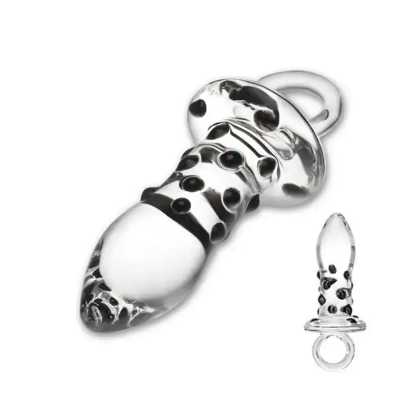 Plug butt en verre pacifier glas 63521_6374. Bienvenue chez DIAYTAR COTE D'IVOIRE - Où Chaque Objet a son Histoire. Découvrez notre sélection méticuleuse et choisissez des articles qui racontent l'âme du Côte d'Ivoire.