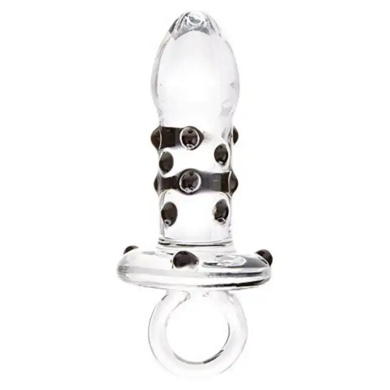 Plug butt en verre pacifier glas 63521_9362. Entrez dans l'Univers de DIAYTAR COTE D'IVOIRE - Où Chaque Produit a sa Place. Explorez nos rayons virtuels et choisissez des articles qui s'intègrent parfaitement à votre style de vie.