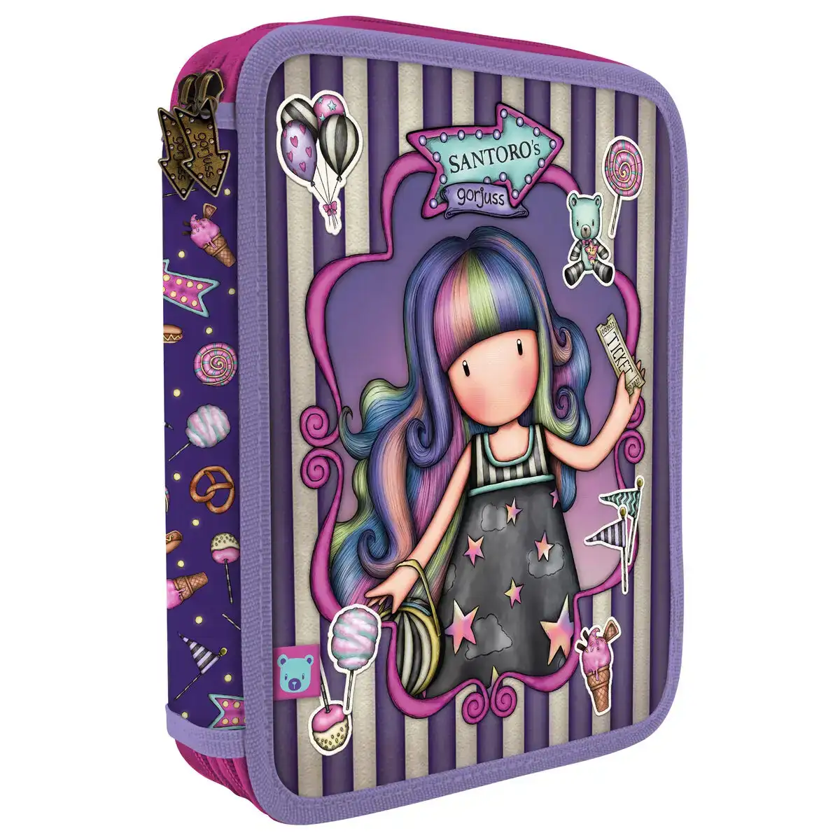 Plumier double gorjuss up and away violet 46 pieces _4984. Bienvenue chez DIAYTAR COTE D'IVOIRE - Où Chaque Achat est un Geste d'Amour. Découvrez notre sélection minutieuse et choisissez des articles qui témoignent de votre passion.