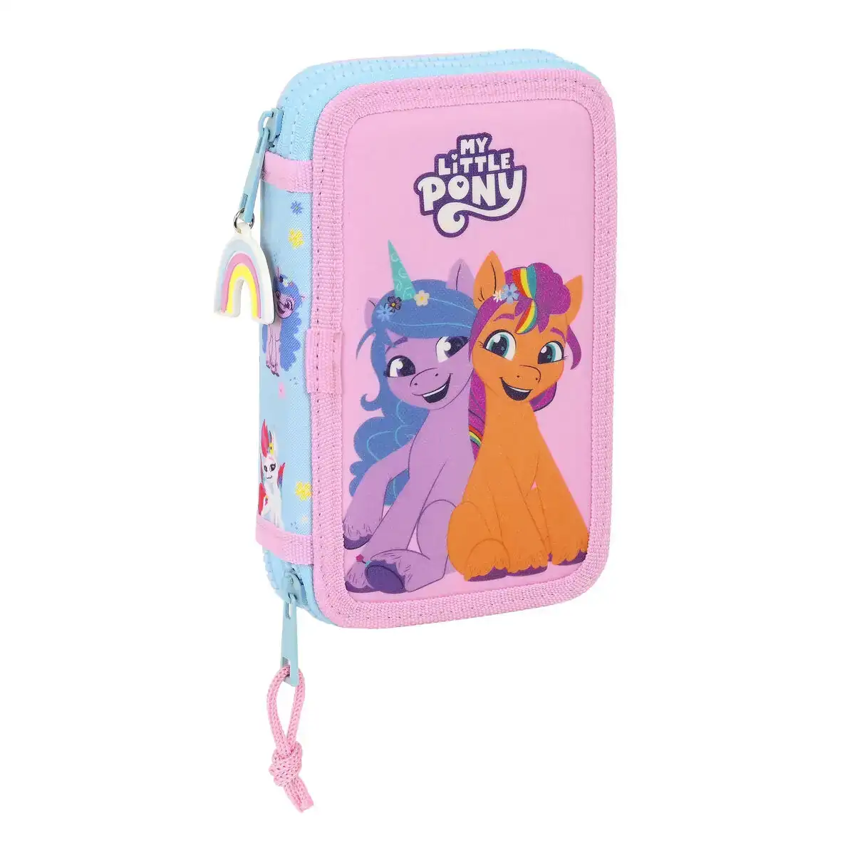 Plumier double my little pony wild free bleu rose 12 5 x 19 5 x 4 cm 28 pieces _5300. Plongez dans le Monde de DIAYTAR COTE D'IVOIRE - Où Chaque Article Raconte une Histoire. Explorez notre vaste assortiment et choisissez des produits qui vous parlent et reflètent votre style unique.