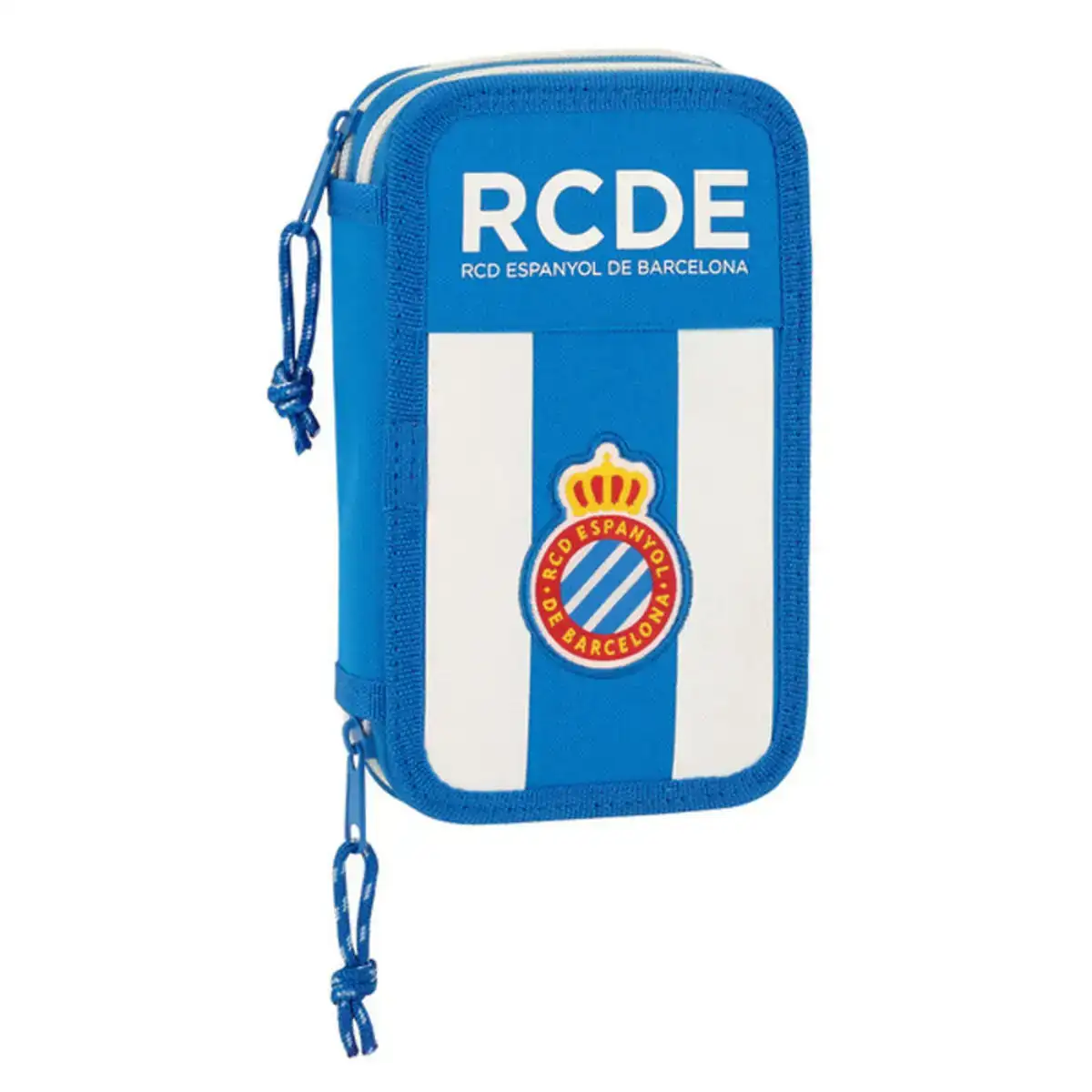 Plumier double rcd espanyol bleu blanc sportif 28 pieces 12 5 x 19 5 x 4 cm_5043. DIAYTAR COTE D'IVOIRE - Votre Destination Shopping Incontournable. Parcourez nos rayons virtuels et trouvez des articles qui répondent à tous vos besoins, du quotidien à l'exceptionnel.