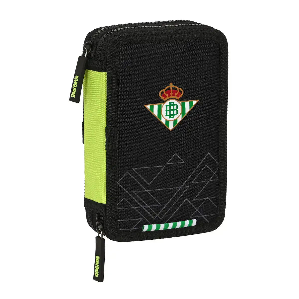 Plumier double real betis balompie noir citron 12 5 x 19 5 x 4 cm 28 pieces _5292. DIAYTAR COTE D'IVOIRE - Votre Passage vers l'Exceptionnel. Explorez notre boutique en ligne, où chaque produit est choisi avec soin pour offrir une expérience de shopping inoubliable.