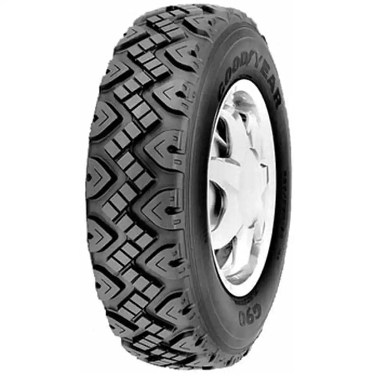 Pneu tout terrain goodyear g90 7 50r16c_3143. Bienvenue chez DIAYTAR COTE D'IVOIRE - Où Chaque Objet a sa Propre Histoire. Découvrez notre sélection soigneusement choisie et choisissez des produits qui racontent le patrimoine sénégalais.
