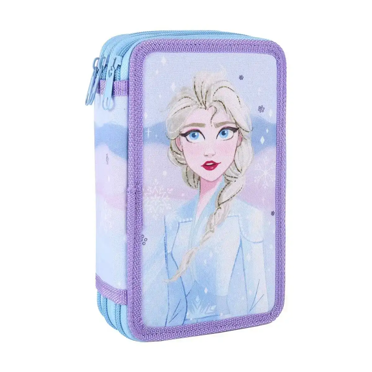 Pochette a crayons triple frozen lila 43 pieces 12 x 19 5 x 6 5 cm _6818. DIAYTAR COTE D'IVOIRE - L'Art de Vivre en Couleurs. Découvrez notre boutique en ligne et trouvez des produits qui ajoutent une palette vibrante à votre quotidien.