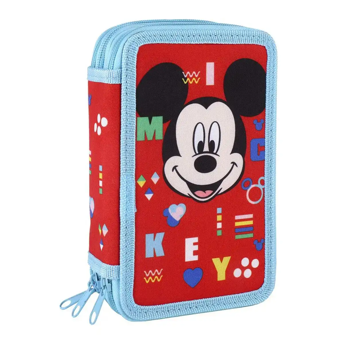 Pochette a crayons triple mickey mouse 43 pieces rouge 12 x 19 5 x 6 5 cm _6677. DIAYTAR COTE D'IVOIRE - Où la Qualité et la Diversité Fusionnent. Explorez notre boutique en ligne pour découvrir une gamme variée de produits qui incarnent l'excellence et l'authenticité.