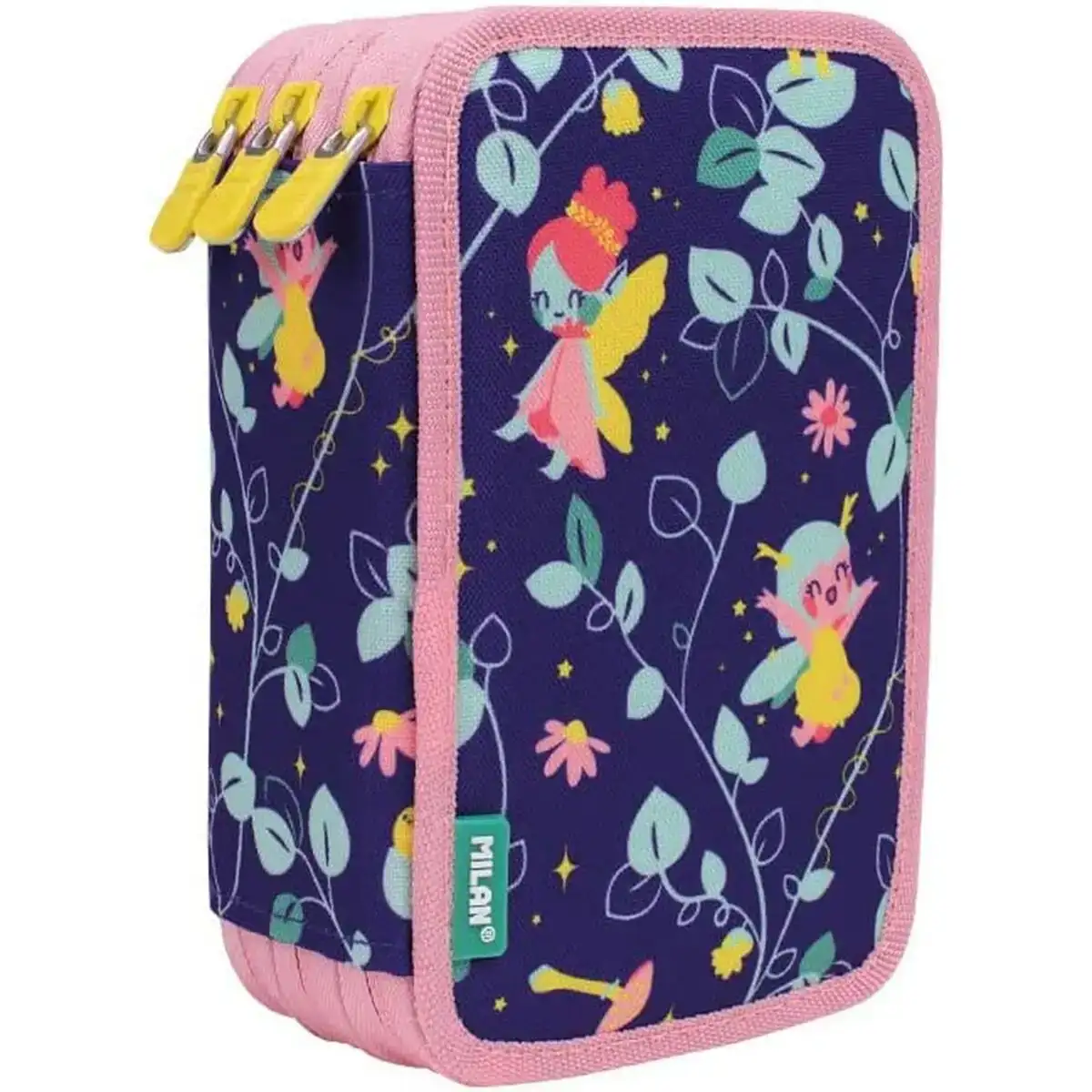 Pochette a crayons triple milan fairy tale 19 5 x 13 x 7 5 cm lila fee_1302. DIAYTAR COTE D'IVOIRE - Où Chaque Détail Compte. Naviguez à travers notre gamme variée et choisissez des articles qui ajoutent une touche spéciale à votre quotidien, toujours avec qualité et style.
