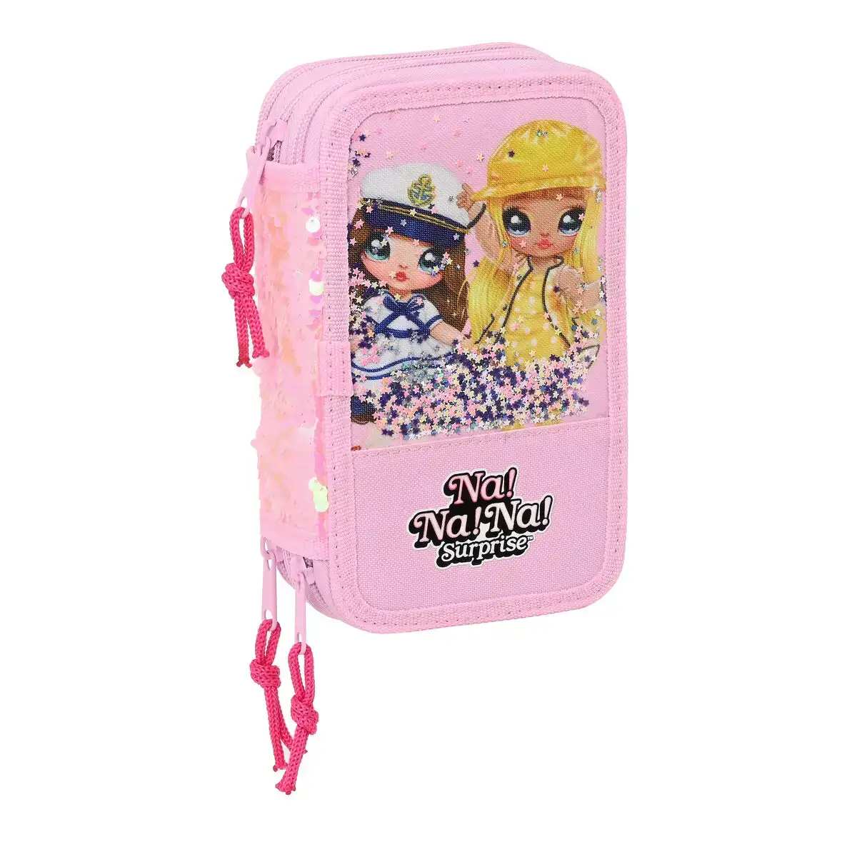 Pochette a crayons triple na na na surprise sparkles rose clair 36 pieces _4948. DIAYTAR COTE D'IVOIRE - Votre Passage vers l'Élégance Abordable. Explorez notre collection où chaque produit est choisi pour sa qualité et son accessibilité, incarnant ainsi l'essence du Côte d'Ivoire.