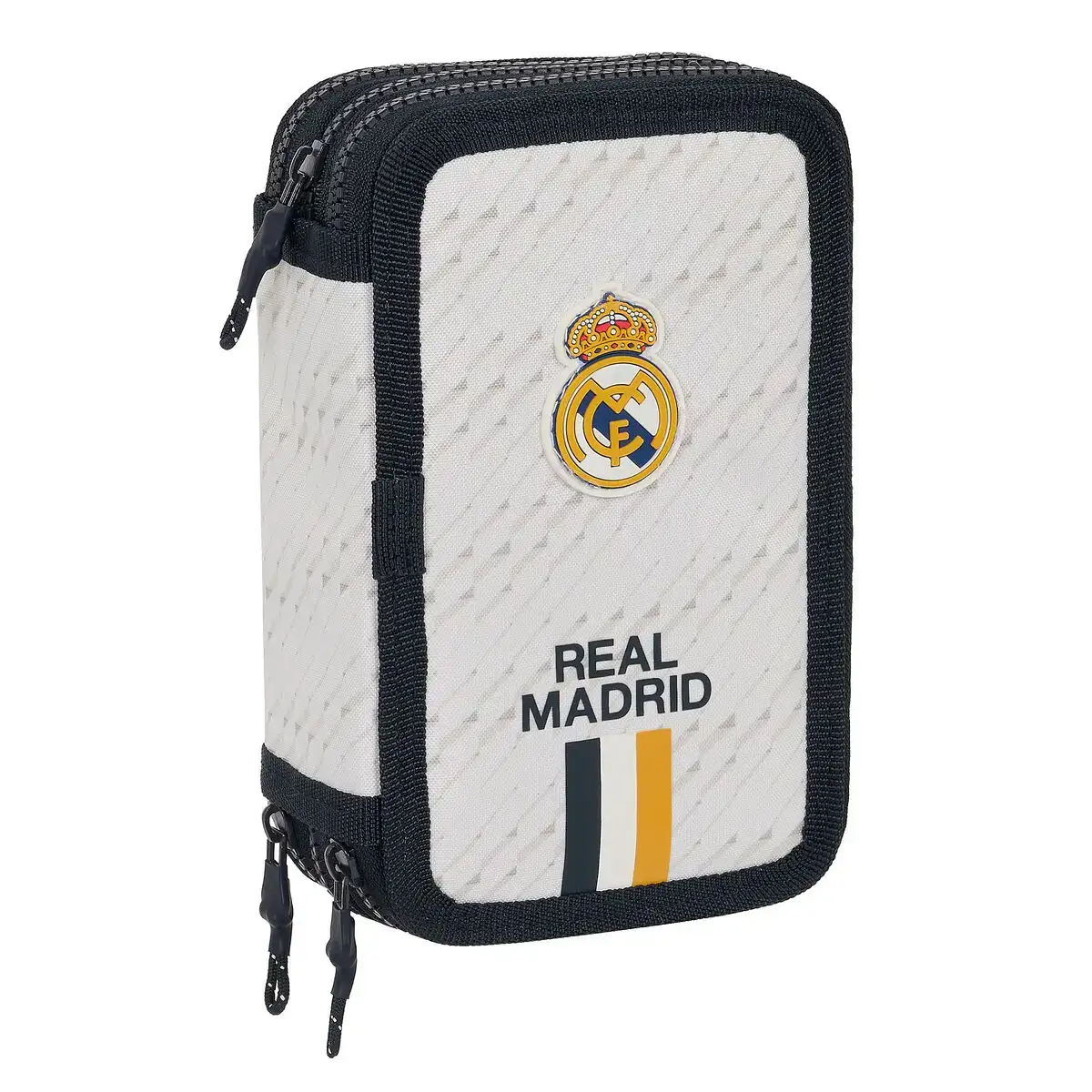 Pochette a crayons triple real madrid c f blanc 12 5 x 19 5 x 5 5 cm 36 pieces _2166. DIAYTAR COTE D'IVOIRE - L'Art du Shopping Éclairé. Parcourez notre catalogue et choisissez parmi des produits de qualité qui satisferont vos besoins et votre style.