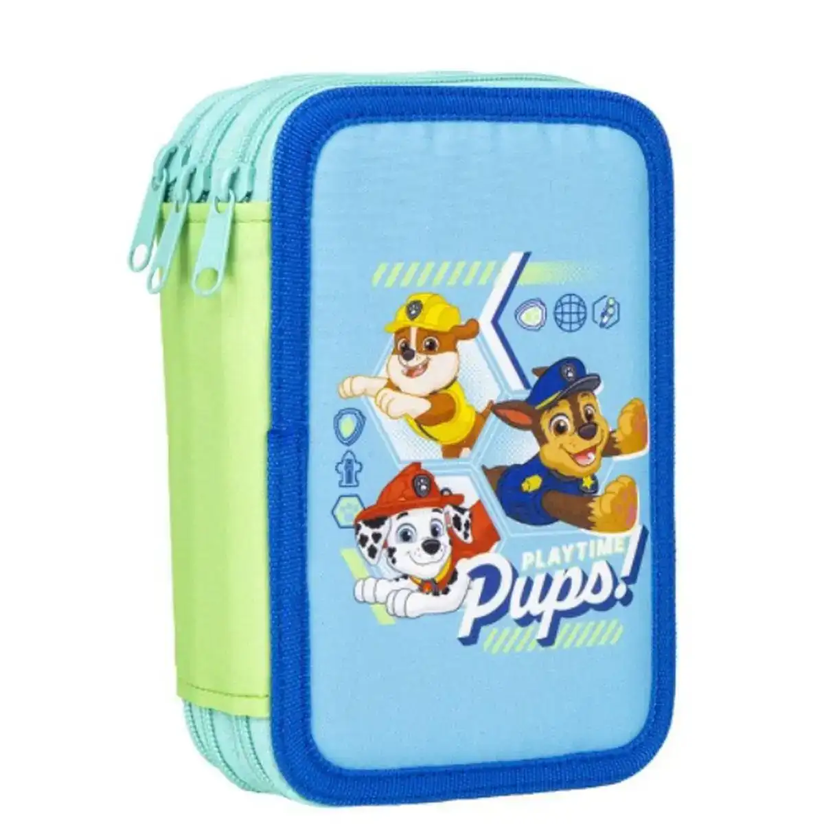 Pochette a crayons triple the paw patrol bleu 13 x 6 x 19 5 cm_4525. DIAYTAR COTE D'IVOIRE - L'Art de Vivre le Shopping Inspiré. Parcourez notre catalogue et choisissez des produits qui reflètent votre passion pour la beauté et l'authenticité.