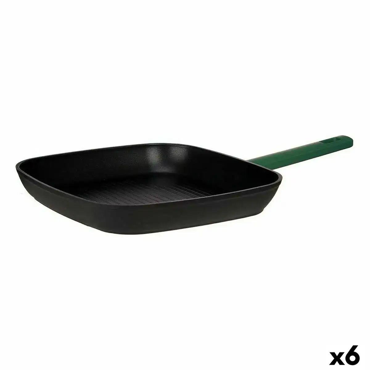 Poele a grilller 28 x 28 cm 6 unites _3608. Bienvenue chez DIAYTAR COTE D'IVOIRE - Où Chaque Achat est un Geste d'Amour. Découvrez notre sélection minutieuse et choisissez des articles qui témoignent de votre passion.