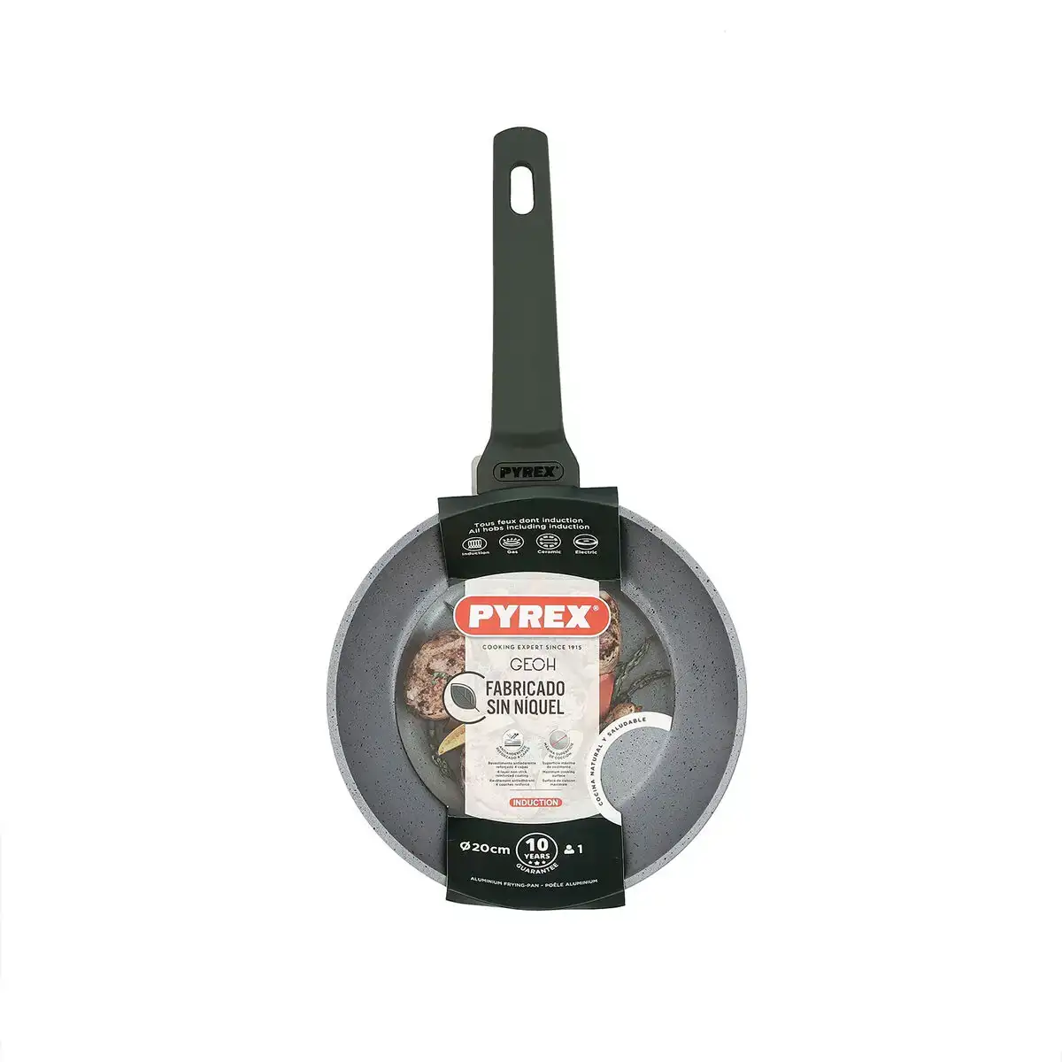 Poele anti adhesive pyrex geoh aluminium forge 20 cm_7471. Bienvenue chez DIAYTAR COTE D'IVOIRE - Où Chaque Achat Fait une Différence. Découvrez notre gamme de produits qui reflètent l'engagement envers la qualité et le respect de l'environnement.