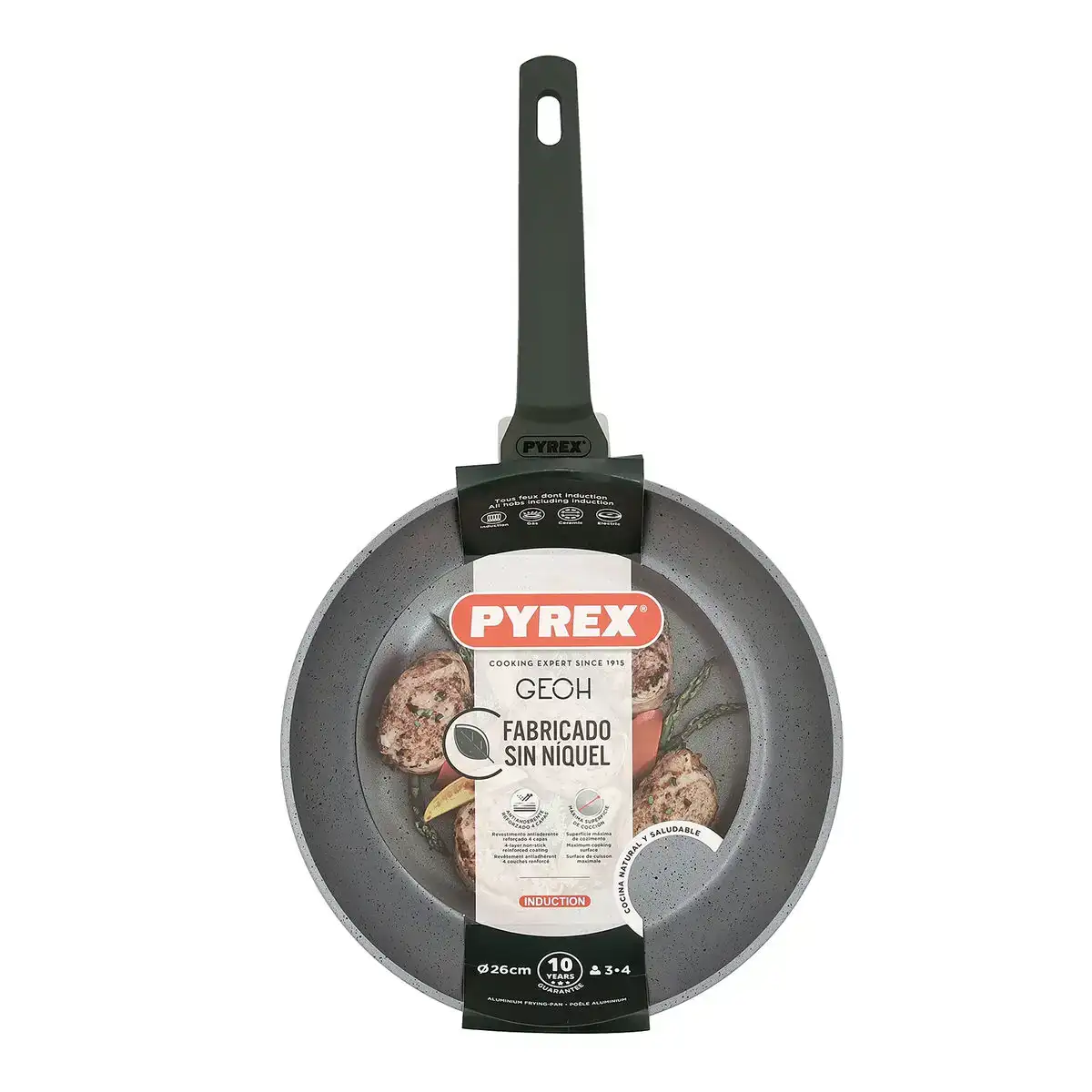 Poele anti adhesive pyrex geoh aluminium forge 26 cm_5695. Découvrez DIAYTAR COTE D'IVOIRE - Votre Destination de Shopping Inspirée. Naviguez à travers nos offres variées et trouvez des articles qui reflètent votre personnalité et vos goûts.