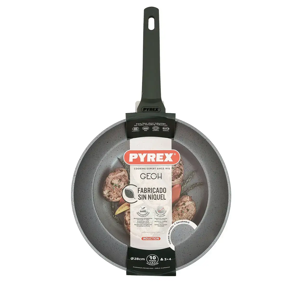Poele anti adhesive pyrex geoh aluminium forge 28 cm_5349. DIAYTAR COTE D'IVOIRE - Votre Destination Shopping Exquise. Explorez notre boutique en ligne et découvrez des trésors qui ajoutent une touche de sophistication à votre style et à votre espace.