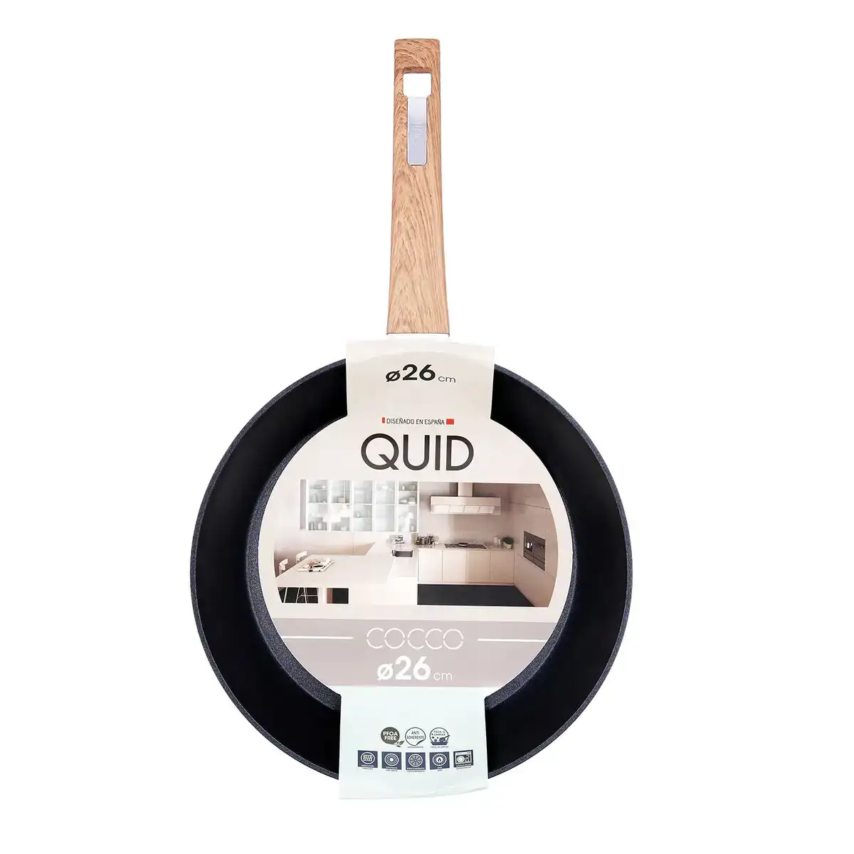 Poele anti adhesive quid cocco aluminium forge 26 cm_7032. DIAYTAR COTE D'IVOIRE - Où Choisir Devient une Découverte. Explorez notre boutique en ligne et trouvez des articles qui vous surprennent et vous ravissent à chaque clic.