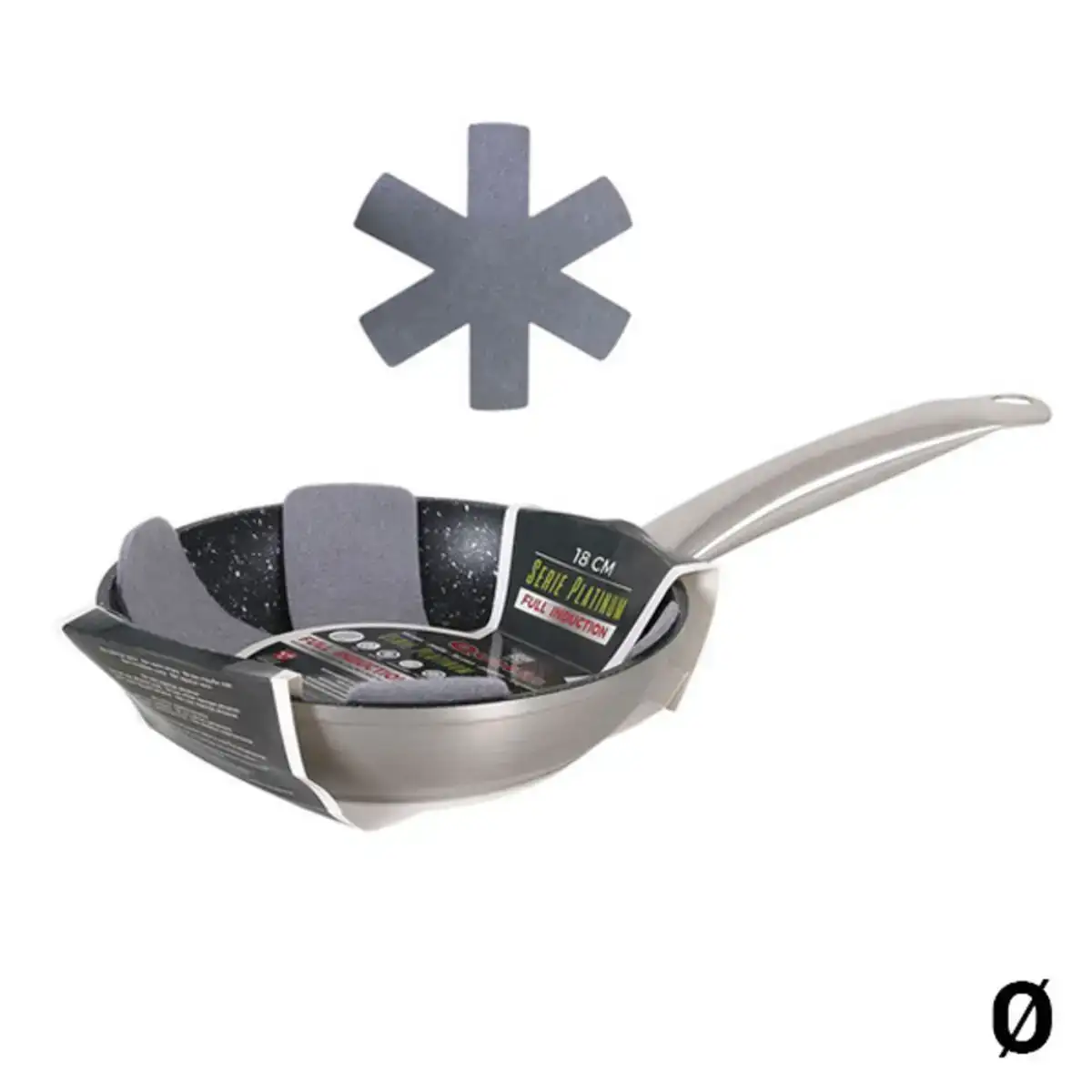 Poele anti adhesive quttin aluminium forge argente_6281. DIAYTAR COTE D'IVOIRE - Votre Passage vers le Chic et l'Élégance. Naviguez à travers notre boutique en ligne pour trouver des produits qui ajoutent une touche sophistiquée à votre style.