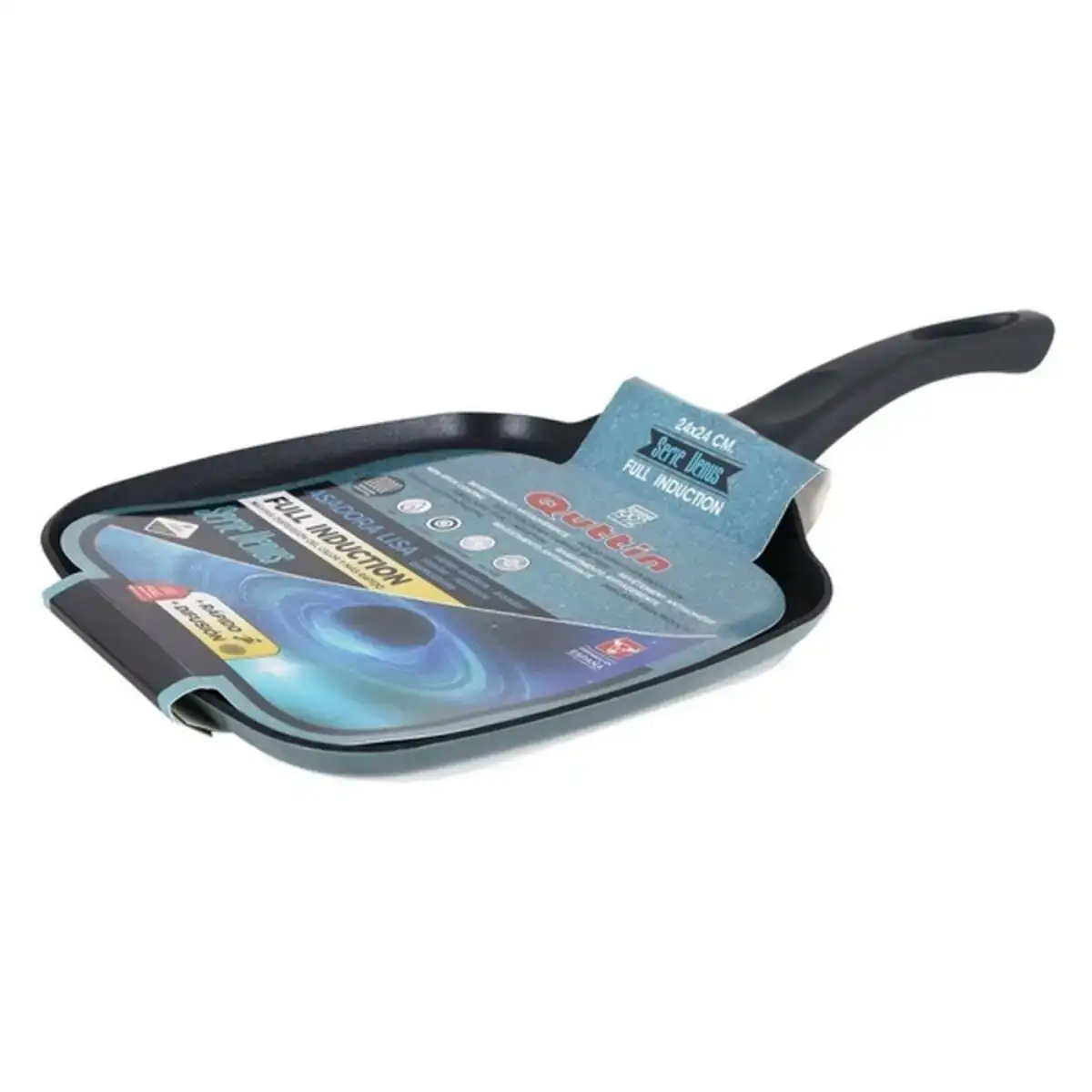 Poele anti adhesive venus quttin soft touch aluminium forge metallise 24 x 24 x 1 6 cm _7605. DIAYTAR COTE D'IVOIRE - Votre Compagnon Shopping, Votre Style Unique. Explorez notre boutique en ligne pour dénicher des trésors qui expriment qui vous êtes, de la mode à la maison.