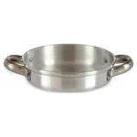 Poele creuse avec anses argente aluminium 17 x 4 x 23 cm _7762. DIAYTAR COTE D'IVOIRE - Où la Qualité est Notre Engagement. Explorez notre boutique en ligne pour découvrir des produits conçus pour vous apporter satisfaction et plaisir.