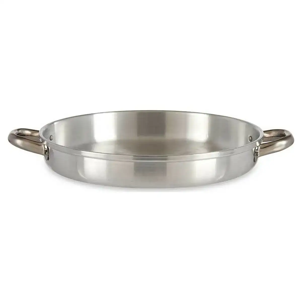 Poele creuse avec anses argente aluminium 30 x 5 x 40 cm _8135. Plongez dans l'Univers de DIAYTAR COTE D'IVOIRE - Où la Qualité et la Diversité se rencontrent. Parcourez nos rayons virtuels pour trouver des produits répondant à tous les besoins, du confort de votre foyer.