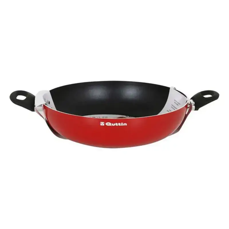 Poele creuse avec anses quttin 105424 o 32 cm acier inoxydable aluminium_3230. DIAYTAR COTE D'IVOIRE - Où la Qualité est Notre Engagement. Explorez notre boutique en ligne pour découvrir des produits conçus pour vous apporter satisfaction et plaisir.