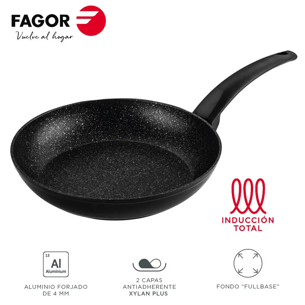 Poele fagor vivant o 28 cm_6159. Bienvenue sur DIAYTAR COTE D'IVOIRE - Votre Fenêtre sur le Shopping Moderne. Parcourez notre boutique en ligne et découvrez des produits qui incarnent l'évolution du style et de la qualité.