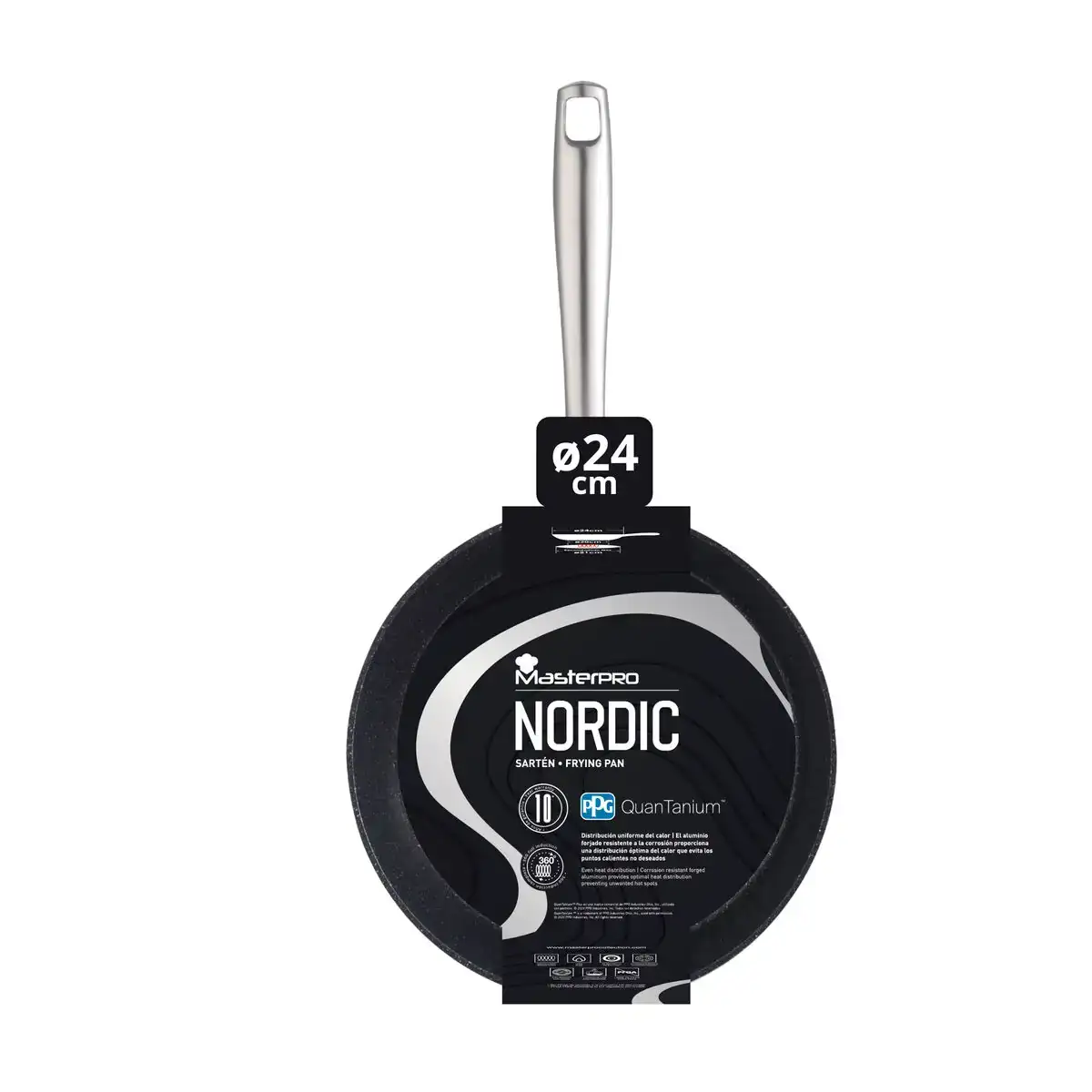 Poele masterpro nordic mp o 24 cm aluminium forge_7064. DIAYTAR COTE D'IVOIRE - L'Art de Choisir, l'Art de Vivre. Explorez notre univers de produits soigneusement sélectionnés pour vous offrir une expérience shopping riche et gratifiante.