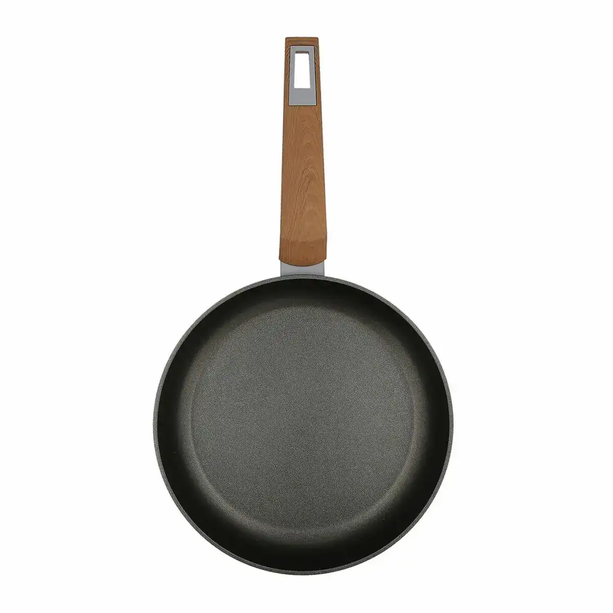 Poele quid ebano aluminium forge gris metal 24 5 cm _8786. DIAYTAR COTE D'IVOIRE - Là où la Beauté Rencontre la Fonctionnalité. Parcourez notre sélection pour trouver des produits qui allient esthétique et praticité, pour un quotidien sublimé.