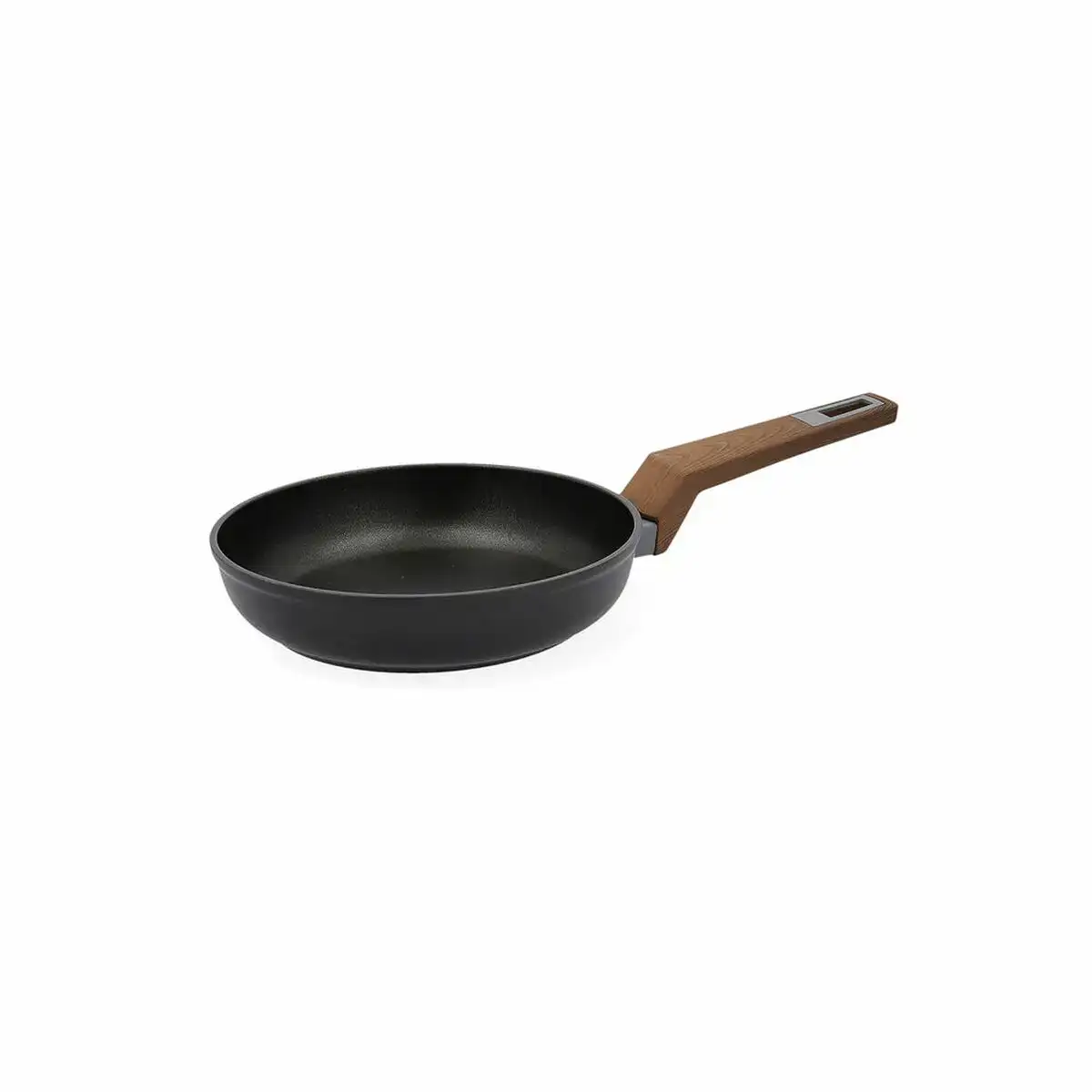 Poele quid ebano aluminium forge gris metal_1224. DIAYTAR COTE D'IVOIRE - Votre Escale Shopping incontournable. Explorez notre boutique en ligne et dénichez des trésors qui reflètent la richesse culturelle et la modernité du Côte d'Ivoire.