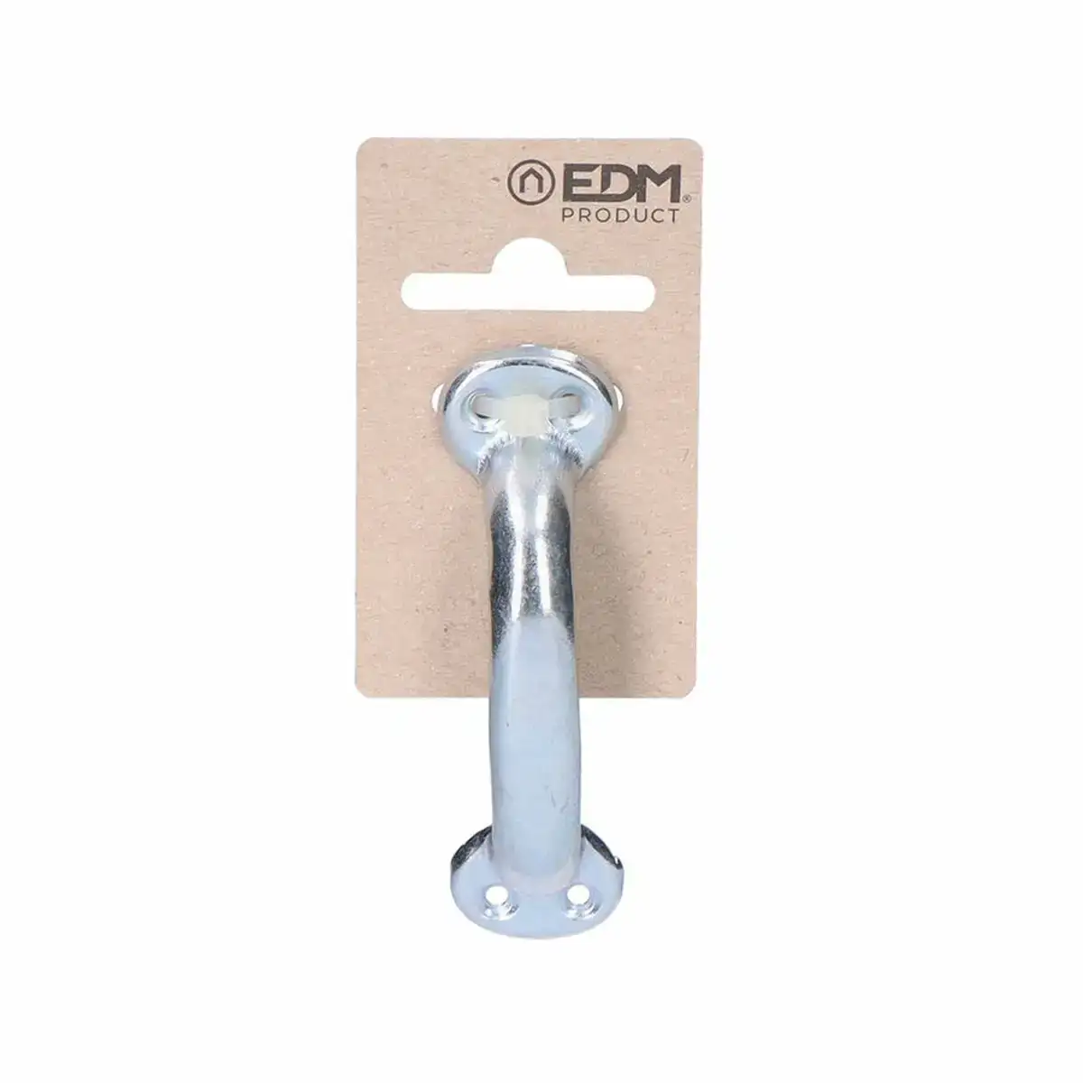 Poignee de porte edm metal argente 85 mm_7634. DIAYTAR COTE D'IVOIRE - Votre Destination de Shopping Authentique au Côte d'Ivoire. Plongez dans notre boutique en ligne pour découvrir des produits qui célèbrent la riche culture et l'artisanat du pays.