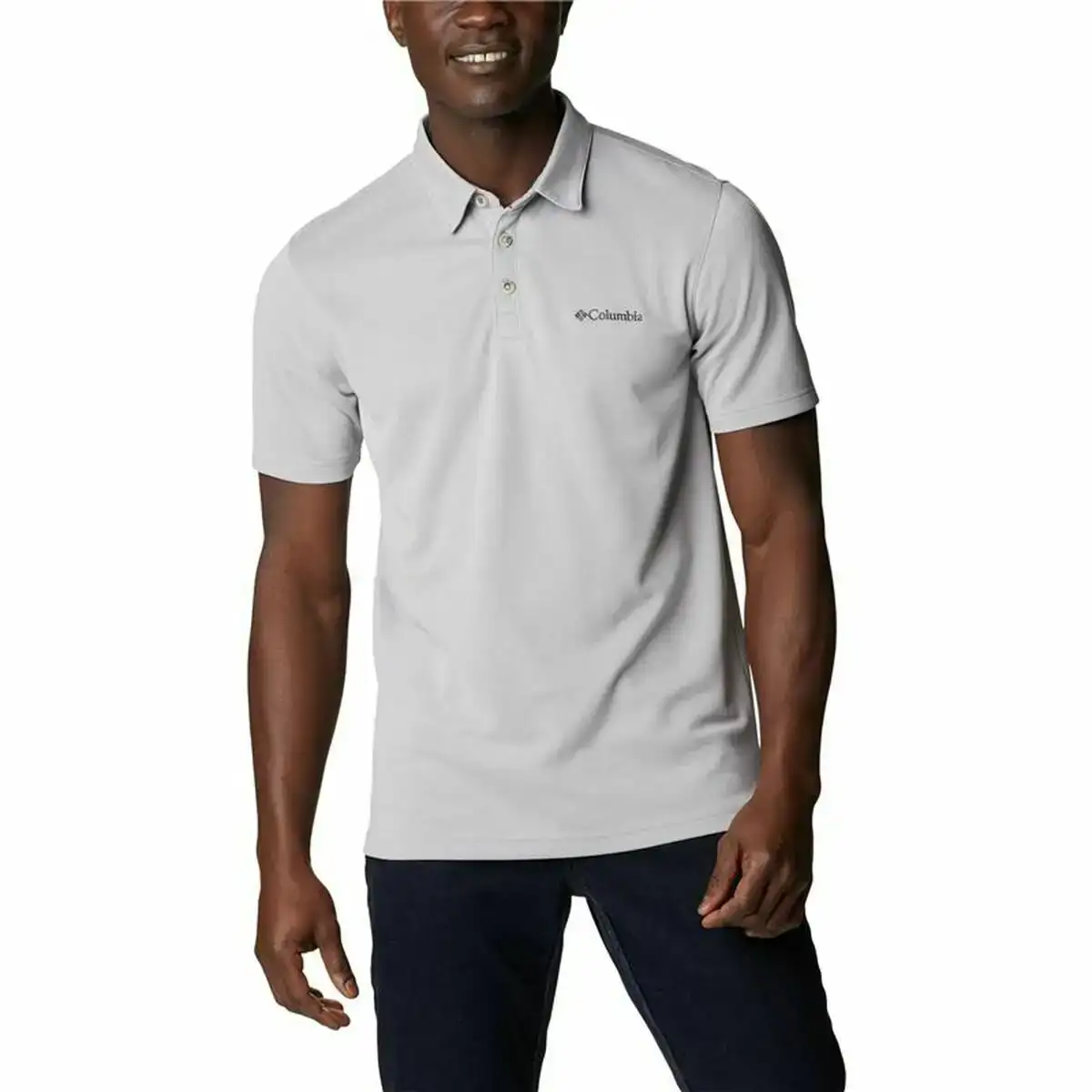 Polo a manches courtes homme columbia nelson point tm gris_4907. DIAYTAR COTE D'IVOIRE - Où Choisir Devient un Acte de Découverte. Découvrez notre gamme et choisissez des produits qui éveillent votre curiosité et élargissent vos horizons.